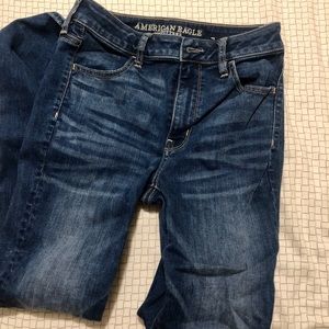 American Eagle Dark Wash Skinny Jeans
